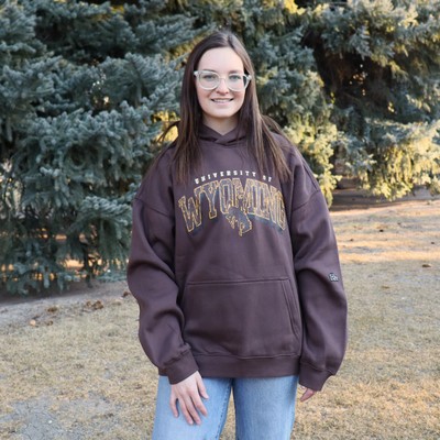 Hype and Vice® University of Wyoming Distressed Hoodie