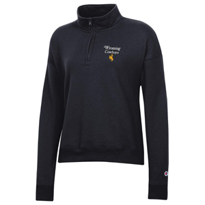Champion® Script Wyoming Cowboys Bucking Horse 1/4 Zip - main view