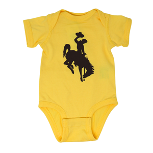 University Store®Bucking Horse Onesie -  butter