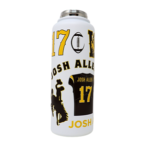Logo Brands Josh Allen Graphic Water Bottle -  2