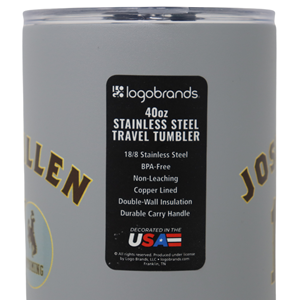 Logo Brands Josh Allen 17 40oz Tumbler with Straw -  1