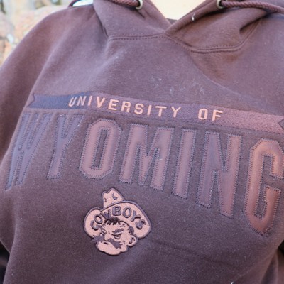 CI Sport® University of Wyoming Pistol Pete Head Tonal Hoodie -  1