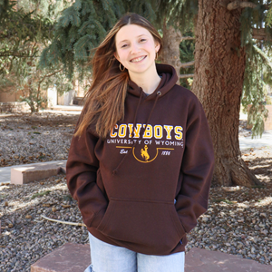 CI Sport® Cowboys over University of Wyoming Hoodie