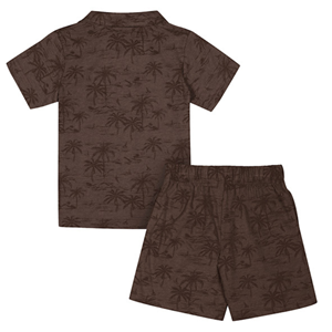 Colosseum® Hawaiian Print Button Down Set -  1