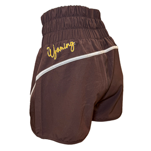 Colosseum® Wyoming script and Bucking Horse Shorts -  1
