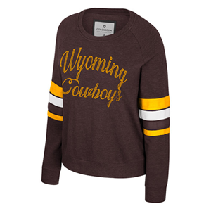 Colosseum® Script Wyoming over Cowboys Stick Crew