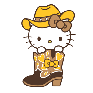 Blue '84® Hello Kitty Cowgirl in Boot