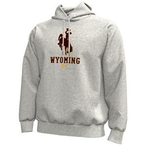 Under Armour® Large Bucking Horse over Wyoming Hoodie - main view