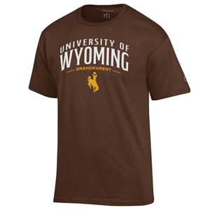 Champion® Arched University of Wyoming Grandparent Tee - main view