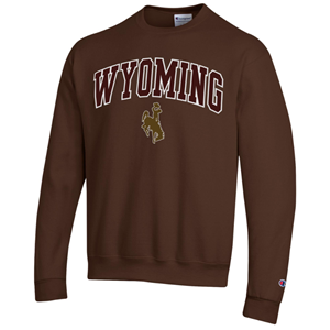 Champion® Arched Wyoming over Bucking Horse Twill Crew - main view
