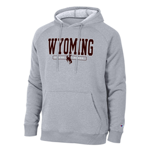 Champion® Wyoming over Let's Go Pokes Triumph Hoodie - main view