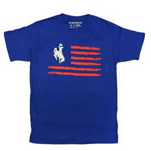 CI Sport® Bucking Horse with US Flag Stripes - main view