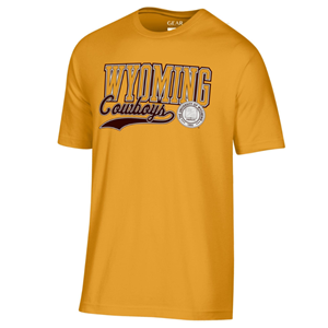 Gear® Wyoming over Script Cowboys with UW Seal Tee - main view