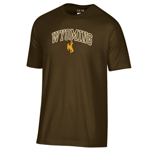 Gear® Wyoming Slight Arch over Bucking Horse Tee - main view