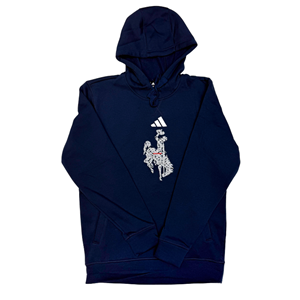 Adidas® One Wyoming Text Bucking Horse Hoodie - main view