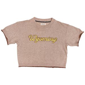 Kady Luxe® Wyoming Script Cashmere Sweater - main view