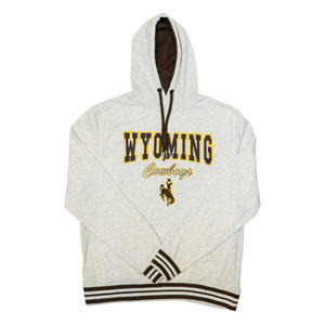 Colosseum® Wyoming over Script Cowboys Hoodie - main view