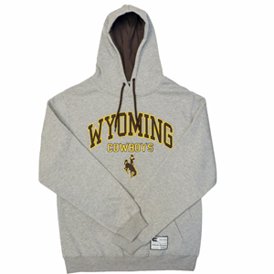 Colosseum® Twill Arched Wyoming over Cowboys Hoodie - main view