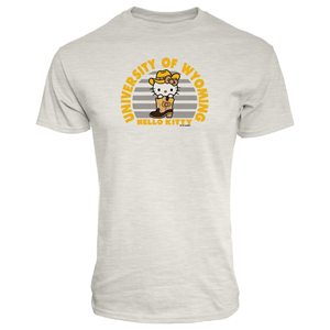 Blue 84® University of Wyoming Hello Kitty Tee - main view