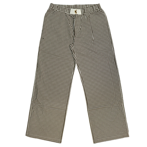 Hype and Vice® Bucking Horse Belt Gingham Pants - main view