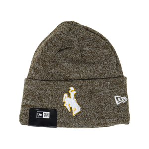 New Era® Bucking Horse Marbled Knit Beanie - main view