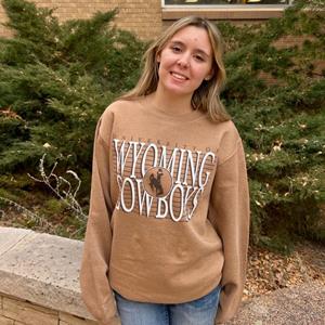 CI Sports® Throwback University of Wyoming Cowboys Crew