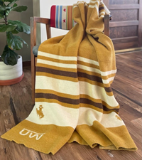 WOOL WYOMING GOLD 2022 BLANKET