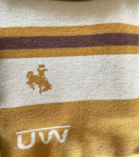 WOOL WYOMING GOLD 2022 BLANKET